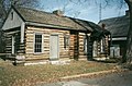 The log cabin.