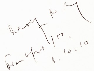 signature d'Adolf Muschg