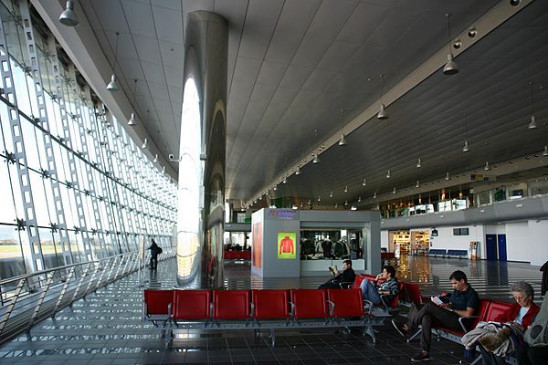 Departures area