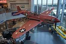 Sue Parish's Curtiss P-40 Warhawk at the Air Zoo