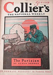 Brooks's pieces originally written during WW I for Collier's were collected for his first book.