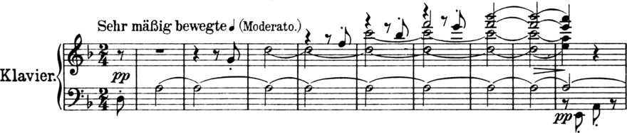 Alexander Zemlinsky - La ropa hace al hombre - Comienzo de la partitura para piano, Berlín 1911.png