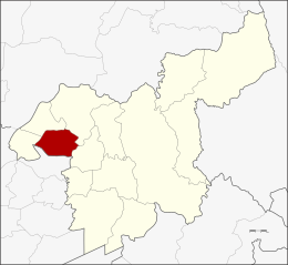 District de Ban Mo - Carte