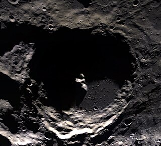 Amundsen (crater) lunar impact crater