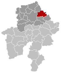 Andenne - Carte