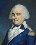 Anthony Wayne commanded the Lake Champlain forts during the winter of 1776-1777. Anthony Wayne, uniform.jpg