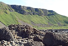 The cover photograph was shot at the Giant's Causeway, Northern Ireland Antrim Coast - Giant's Causeway and Cliffs (19681616290).jpg