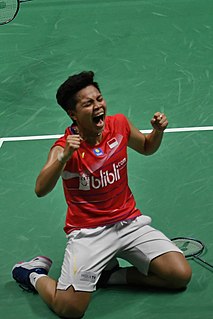 Apriyani Rahayu Indonesian badminton player