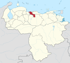 Localisation de État d'Aragua