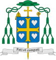 Armoiries de l'évêque Pierre-Louis Coeur