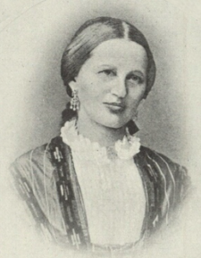 Augusta Opizová (cca 1860)