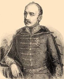 Augusz Antal (1807–1878). Illusztráció a Vasárnapi Ujságban