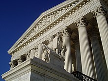 The Supreme Court of the United States is the highest judicial authority in the United States of America. AuthorityOfLaw.JPG