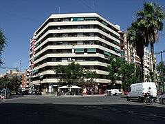 Avenida de Burjasot y calle Joaquín Ballester.