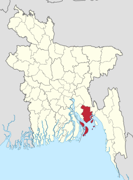 Distrikt Noakhali in Bangladesch