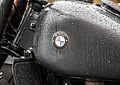 * Nomination BMW roundell logo on the fuel tank of a BMW R75. --Johannes Maximilian 19:42, 13 June 2018 (UTC) * Decline The logo is too pale. In addition, the raindrops distract from the actual motif. -- Spurzem 06:25, 14 June 2018 (UTC)  Not done Not done with a week. --Basotxerri 17:48, 22 June 2018 (UTC)