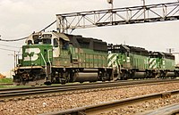 Списки локомотивов. EMD gp50. BN Diesel locomotive. Поезд BN. BN Diesel Train.