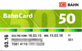 Bahncard – Wikipedia