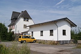 Gare de Losheim, en Allemagne.