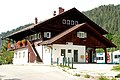 Empfangsgebäude des Bahnhofs Bayrischzell
