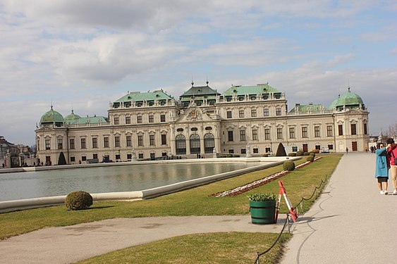 Belvedere Palace in Vienna