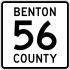 Bentonin piirikunta 56 MN.svg