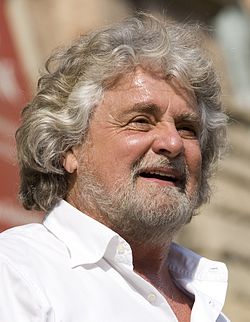 Beppe Grillo vuonna 2015