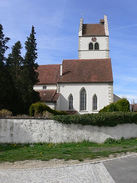 Bermatingen Pfarrkirche außen von Süden