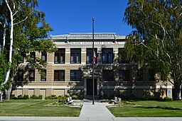 Domstolsbyggnaden i Blaine County.