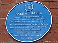 Blue plaque, Salem Chapel, Leeds (19th July 2014).JPG