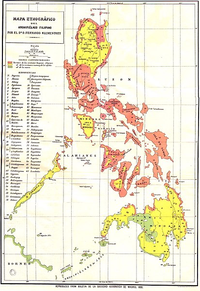 File:Blumentritt - Ethnographic map of the Philippines, 1890.jpg