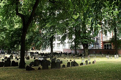 How to get to Granary Burying Ground with public transit - About the place