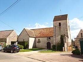 A Saint-Jean-Baptiste de Boutervilliers-templom címet bemutató cikk szemléltető képe