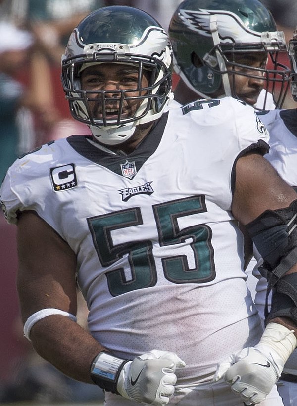 Graham with the Eagles in 2017