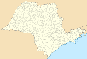 Map showing the location of Serra do Mar State Park