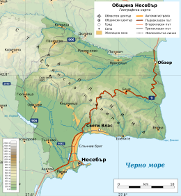 карта на община поморие Несебър (община) – Уикипедия карта на община поморие