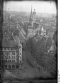 Blick vom Neuen Rathaus auf das Talburgtor, 1923