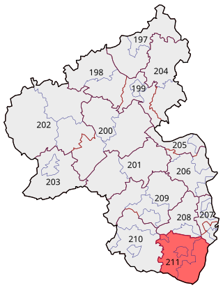 <span class="mw-page-title-main">Südpfalz</span> Federal electoral district of Germany