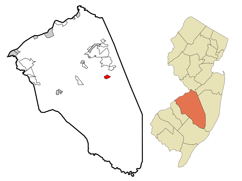 File:Burlington County New Jersey Incorporated and Unincorporated areas Presidential Lakes Estates Highlighted.svg