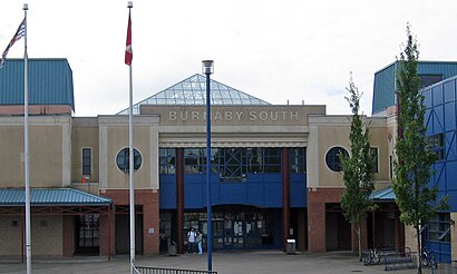 How to get to Burnaby South Secondary with public transit - About the place