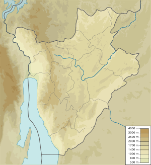 Mpanda is located in Burundi