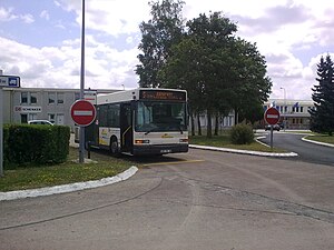 Heuliez GX 117 midibus nr. 8771 i 2009.