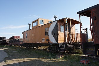 CPR caboose built by the CPR Angus Shops in 1949.[4]
