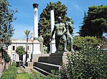 Il monumento ai Caduti.