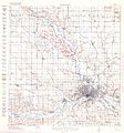 Camp Dodge, Iowa Quadrangle Topographical Map, 1918.jpg
