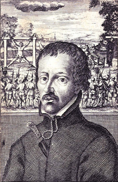 Print of Edmund Campion in 1631