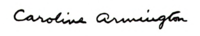 Caroline Armington signature.png