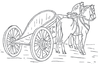Carro punico visto da Theodore Ayrault Dodge (1891)