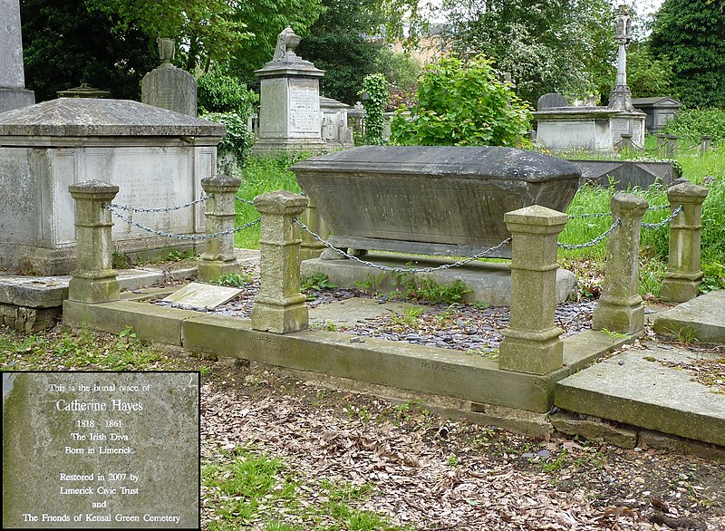 File:Catherine Hayes grave Kensal Green 2014.jpg