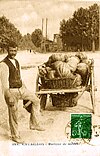 Melons saling in Cavaillon market, in 1905